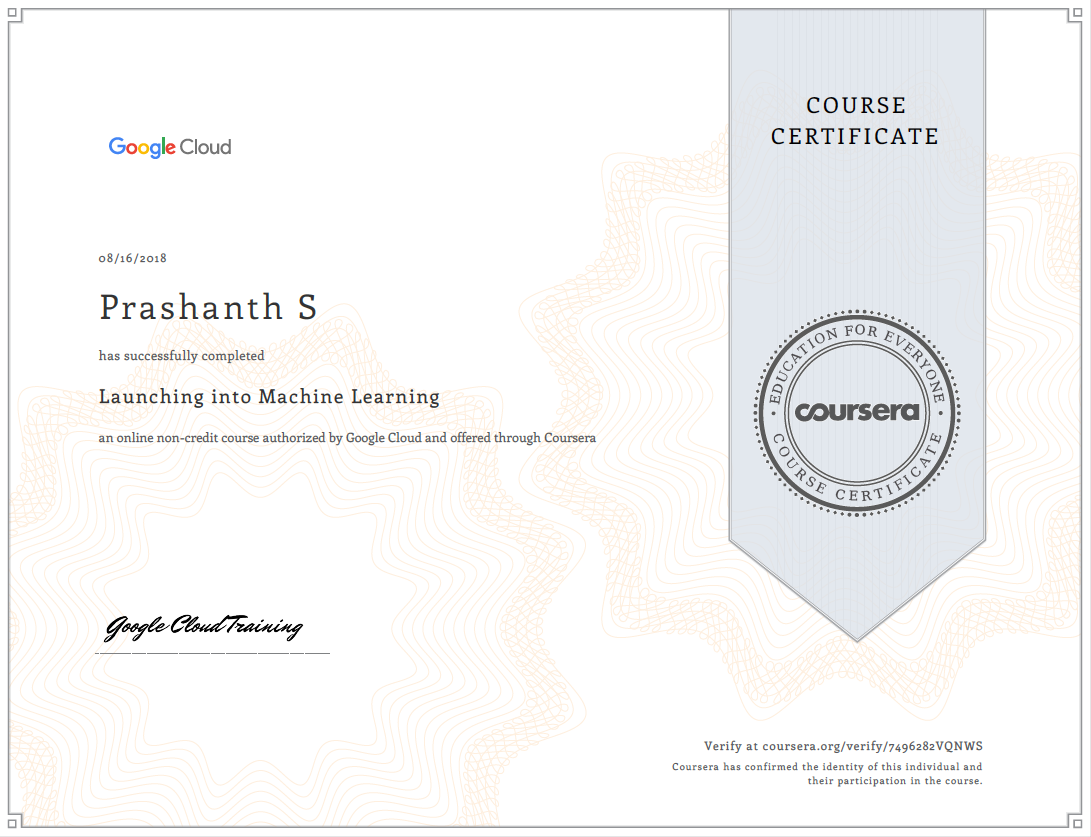 Launching into Machine Learning